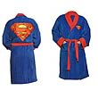 Superman Blue Fleece Bath Robe Kids Large